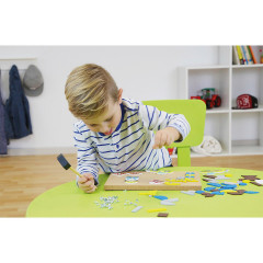 LENA Hammerspiel Baustelle Строительная площадка для игры в молот