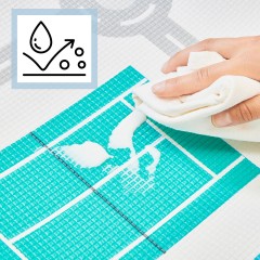 mamabrum Krabbelmatte 120 x 180 x 0.5 cm Wasserdicht Rutschfest Babymatte faltbarer Коврик для ползания 120 x 180 x 0,5 см водонепроницаемый нескользящий детский коврик складной