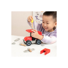 Hocan Demontage- und Montage-Lernspielzeug fur die fruhkindliche Bildung Kombinationswerkzeug-Wartungswagen Разборка и сборка развивающих игрушек для детей младшего возраста