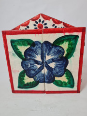 Композиция винтажная Retablos "Музыканты", гипс, ручная роспись, 16 x 7,5 x 17,5 см, Германия, 1960-70гг.