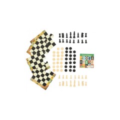 DJECO DJ05225 Schach und Dame DJ05225 Шахматы и шашки