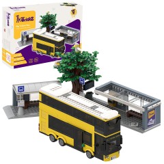 myBrickZ Klemmbausteineset  0002 Doppelstockbus Комплект клеммных колодок 0002 двухэтажный автобус