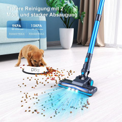 oyajia oyajia Akku-Hand-und Stielstaubsauger 6 in 1 Kabellos 22,2V Akkusauger, 150,00 W, beutellos, 40 Min. Laufzeit fur Hartboden, Teppich, Tierhaare Беспроводной ручной пылесос oyajia Беспроводной беспроводной пылесос 6 в 1, 22,2 В, 150,00 Вт, без мешк