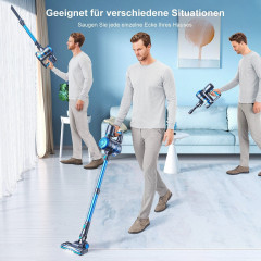 oyajia oyajia Akku-Hand-und Stielstaubsauger 6 in 1 Kabellos 22,2V Akkusauger, 150,00 W, beutellos, 40 Min. Laufzeit fur Hartboden, Teppich, Tierhaare Беспроводной ручной пылесос oyajia Беспроводной беспроводной пылесос 6 в 1, 22,2 В, 150,00 Вт, без мешк