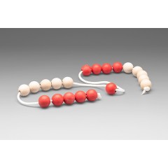 Wissner aktiv lernen Riesen-Rechenkette rot\/weiss 20er Zahlenraum Гигантская арифметическая цепочка красно-белая на 20 цифр