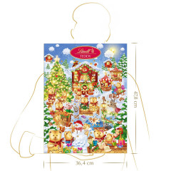 Lindt Teddy Wimmelbild Adventskalender 2025 Адвент календарь, 35 сладких сюрприза, 800 г, 2 штуки