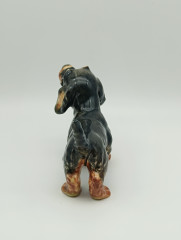 Статуэтка винтажная Goebel "Такса", фарфор, 12 х 8 см, Германия, 1970-80гг.