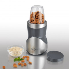 MAXXMEE MAXXMEE Smoothie-Maker Multifunktionaler Mixer 12-tlg Set Edelstahlklingen inkl. To-Go Deckel, 380,00 W, mit 8 Funktionen, mit verschiedenen Mixbechergrossen  Многофункциональный блендер MAXXMEE Smoothie Maker, набор из 12 лезвий из нержавеющей ст