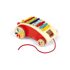 Janod Xylophon-Wagen Zum Ziehen Выдвижная тележка для ксилофона