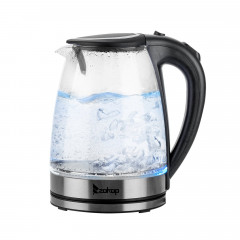 FCH FCH Wasserkocher, 1.8 l, 2200 W, Edelstahl Glas  Чайник FCH, 1,8 л, 2200 Вт, стекло нержавеющая сталь