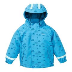 bornino Regenjacke mit Kapuze Wolken Дождевик с облаками на капюшоне