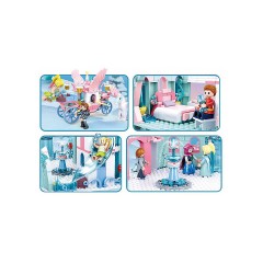 Sluban Magisches Winterschloss (1324 Teile) Волшебный зимний замок (1324 детали)