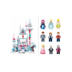 Sluban Magisches Winterschloss (1324 Teile) Волшебный зимний замок (1324 детали)