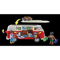 PLAYMOBIL PLAYMOBIL 70176 Volkswagen T1 Camping Bus Туристический автобус PLAYMOBIL 70176 Volkswagen T1