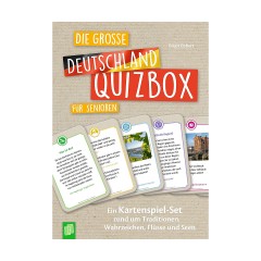 Verlag an der Ruhr Die grosse Deutschland-Quizbox fur Senioren (Kartenspiel) Большая викторина по Германии для пожилых людей (карточная игра)