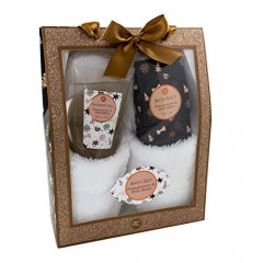 Accentra Badeset Geschenkset Подарочный набор Glitter, fur Wellness, Badespass &amp; Korperpflege, fruchtiger Duft nach Granatapfel &amp; Sheabutter, tolles Wellness-Geschenk fur Sie &amp; Ihn