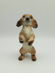 Статуэтка винтажная Goebel "Щенок", фарфор, 13 х 8 см, Германия, 1970-80гг.