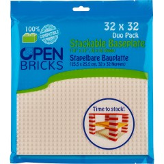 Open Bricks Stapelbare Bauplatte (25 Штабелируемая сборочная плита (25-я