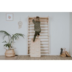 leggo Kletterdreieck Sprossenwand mit Rampe Восхождение на треугольную шведскую стенку с рампой