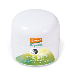 Martina Gebhardt Naturkosmetik Hand & Nail Balm 15ml Бальзам для рук и ногтей 15мл