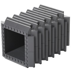 Katara 100 Bausteine in Dachform 100 строительных блоков в форме крыши