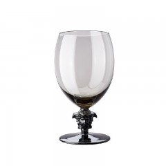 Rosenthal meets Versace Rosenthal Versace Medusa Lumiere Haze Wasser Glas grau h: 188 mm / 474 ml Стакан для воды Rosenthal Versace Medusa Lumiere Haze серый, высота: 188 мм / 474 мл
