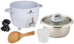 KeMar Kitchenware KeMar Kitchenware Reiskocher KRC-300 Cookinella, 700 W, Innentopf aus Edelstahl, Glasdeckel, Bambusloffel  KeMar Kitchenware рисоварка KRC-300 Cookinella, 700 Вт, внутренняя кастрюля из нержавеющей стали, стеклянная крышка, бамбуковая ло