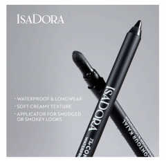 Isadora The Contour Kajal Eyeliner Waterproof Водостойкий карандаш для глаз, оттенок 66 Dark Blue