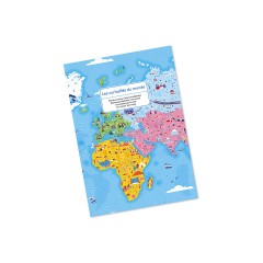 Janod Edukativ-Puzzle Sehenswurdigkeiten mit Aufstellern Образовательные головоломки с дисплеями