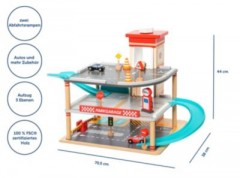 myToys ORIGINALS Parkgarage pastell mit Accessoires Гараж пастельных тонов с аксессуарами