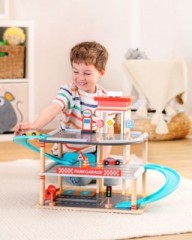 myToys ORIGINALS Parkgarage pastell mit Accessoires Гараж пастельных тонов с аксессуарами