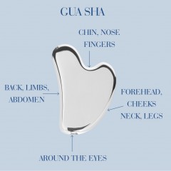 Nanshy Gua Sha aus rostfreiem Stahl Гуаша из нержавеющей стали