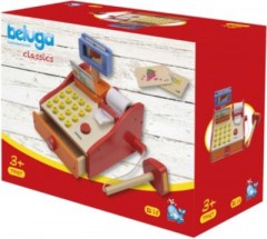 JOHN Kaufladen-Kasse aus Holz Магазинная касса из дерева