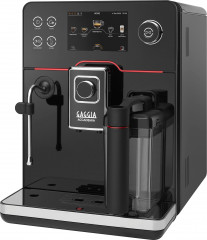 Gaggia Gaggia Kaffeevollautomat Accademia, hochwertige schwarze Glasfront Полностью автоматическая кофемашина Gaggia Accademia, передняя панель из высококачественного черного стекла