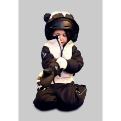 WeeDo PANDO Panda Schneeanzuge Зимние комбинезоны PANDO с изображением панды
