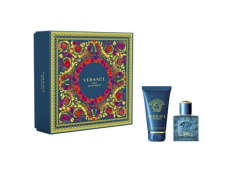 Versace Eros Подарочный набор Туалетная вода спрей 30 мл + гель для душа, 50 мл