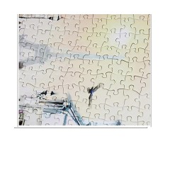 Hocan 1000 Teile Puzzle Lernspielzeug Weihnachtsmann 1000 частей головоломки обучающая игрушка Санта-Клаус