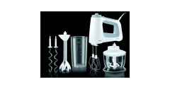 Braun Braun MultiMix 5 HM 5137, Handmixer weiss/grau  weiss/grau Braun MultiMix 5 HM 5137, ручной миксер белый/серый