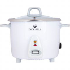 KeMar Kitchenware KeMar Kitchenware Reiskocher KRC-200, 500 W, Innentopf aus Edelstahl, Glasdeckel, Bambusloffel  Кухонная плита KeMar KRC-200, 500 Вт, внутренняя кастрюля из нержавеющей стали, стеклянная крышка, бамбуковая ложка