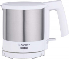 Cloer Cloer Wasserkocher 4721, 1L Kabelaufwicklung 2.000W Automatische Abschaltung Weiss  Чайник Cloer 4721, 1 л, устройство для сматывания кабеля, 2000 Вт, автоматическое отключение, белый