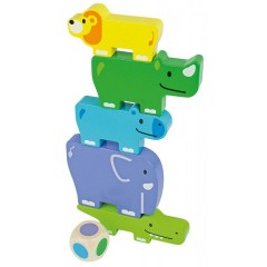beleduc Friendly Animals Geschicklichkeitsspiel aus Holz Игра на ловкость дружелюбных животных из дерева