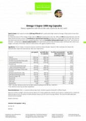 Krauterhaus Sanct Bernhardt Omega-3 Supra-1000 mg Capsules, 120 капсул