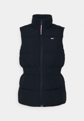 Tommy Hilfiger SORONA BALL WAISTED PUFF VEST Waistcoat desert sky ЖИЛЕТ SORONA BALL WAISTED PUFF Жилет небо пустыни