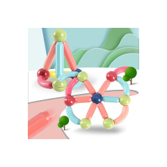 Debuy Starke magnetische Bauklotze Kinder Magnetspielzeug padagogische hundert andern magnetischen Stick Magnetische Stabe 130 Stuck verpackt Сильные магнитные строительные блоки