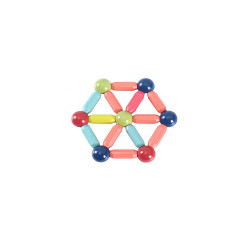 Debuy Starke magnetische Bauklotze Kinder Magnetspielzeug padagogische hundert andern magnetischen Stick Magnetische Stabe 130 Stuck verpackt Сильные магнитные строительные блоки