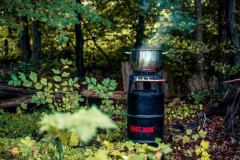 HOTWOK HOTWOK Gaskocher, Wokbrenner Hot Wok Pro 12 kW Gasbrenner Gusseisen + Wokpfanne 30 cm  Газовая плита HOTWOK, горелка вок Hot Wok Pro 12 кВт газовая горелка чугун + сковорода вок 30 см