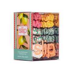 Slip pure silk minnie scrunchies italian summer  резинки для волос минни из чистого шелка итальянское лето