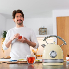 Cecotec Cecotec Wasserkocher ?01484 Retro Design, 2200 W Чайник Cecotec ?01484 ретро-дизайн, 2200 Вт
