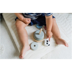 KINDSGUT Stapelturm Panda Stapelspielzeug Игрушка для укладки панды