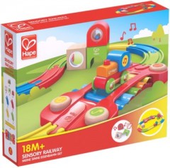 HAPE Eisenbahn der Sinne-Set Набор "Железная дорога чувств"